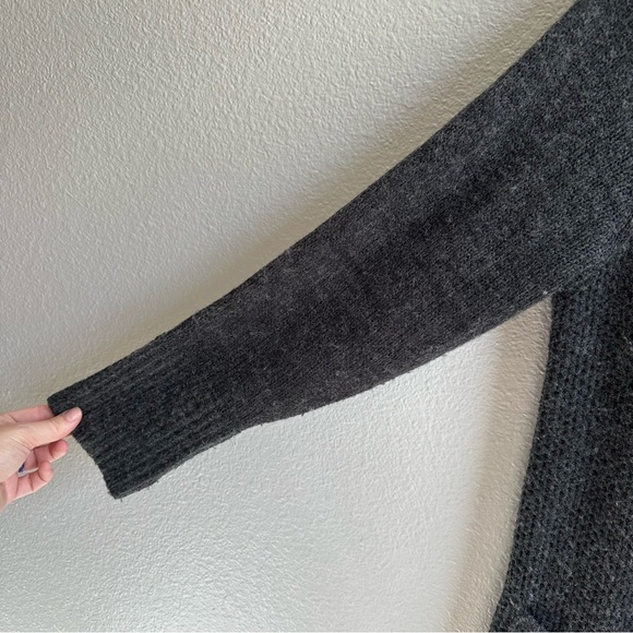 Torrid Gray Knit Open Front Wool Blend Cardigan Women’s Size 2X - Picture 5 of 8